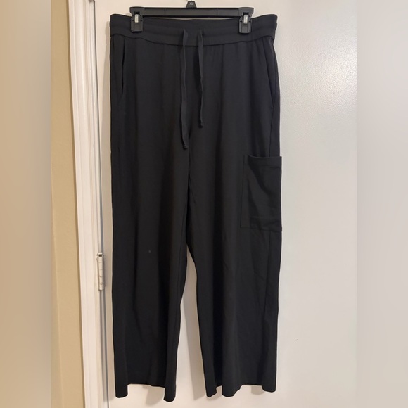 Eileen Fisher Pants - Eileen Fisher Black Drawstring Cargo Joggers